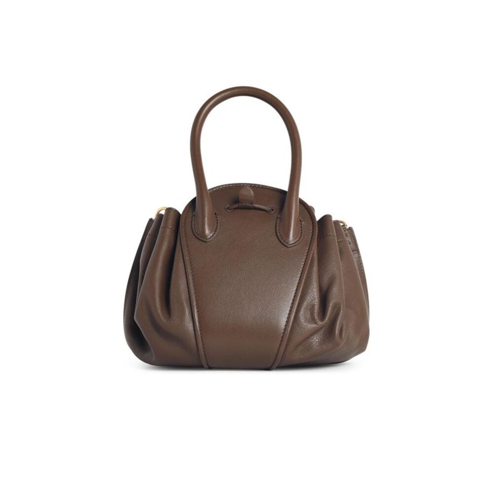 Marni Small 'Tulipea' Brown Leather Bag Women - Picture 3 of 3